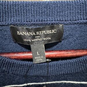 Banana Republic Men’s Large Merino Wool Sweater
